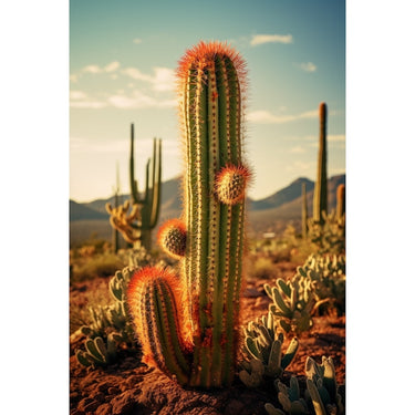 Cactus painting